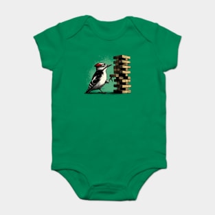 Woodpecker's Jenga Baby Bodysuit